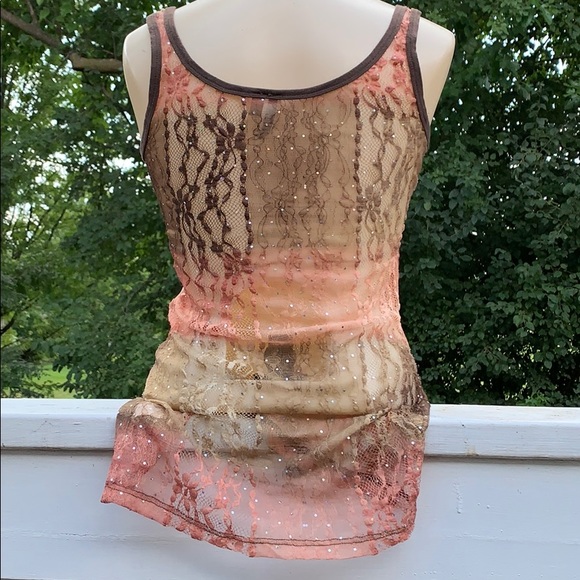 BKE Stretchy Mesh Tank Top Size S NWOT (Fits a M/L too) - Picture 3 of 6